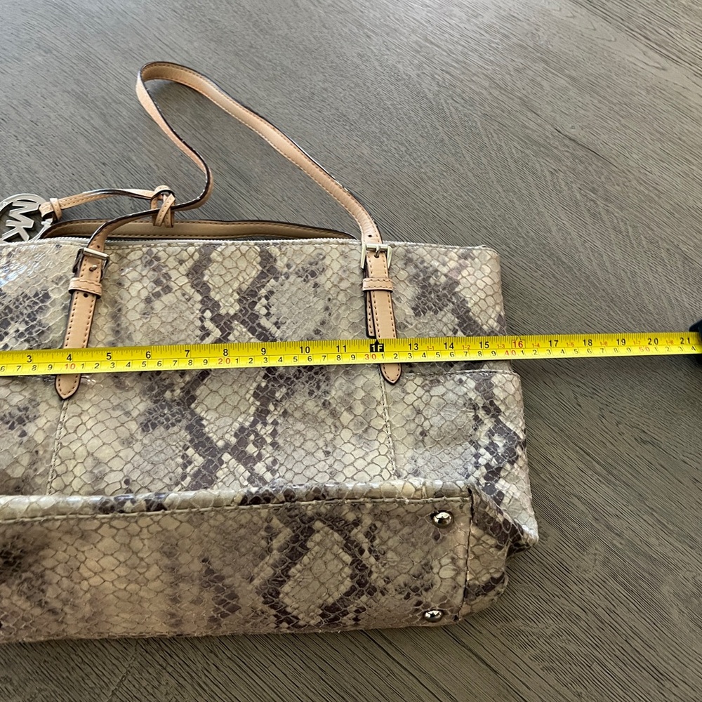 Michael Kors Python Tote Bag - Picture 13 of 13